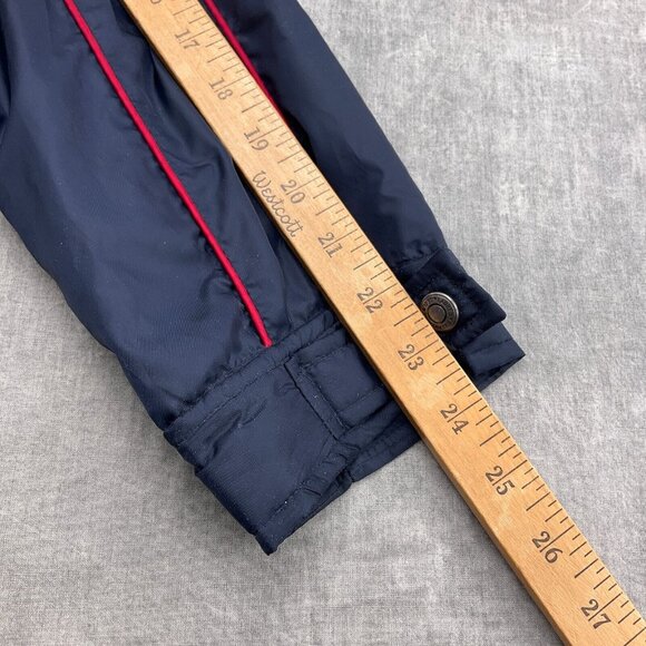 Ralph Lauren Jacket Men Large Blue Red Softshell Cotton Lined Golf Windbreaker - Picture 9 of 13